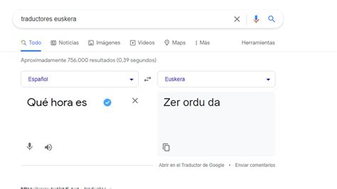 traductor de euskera online|Traductor de Google